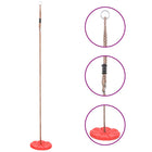 Schotelschommel 200 cm rood PE