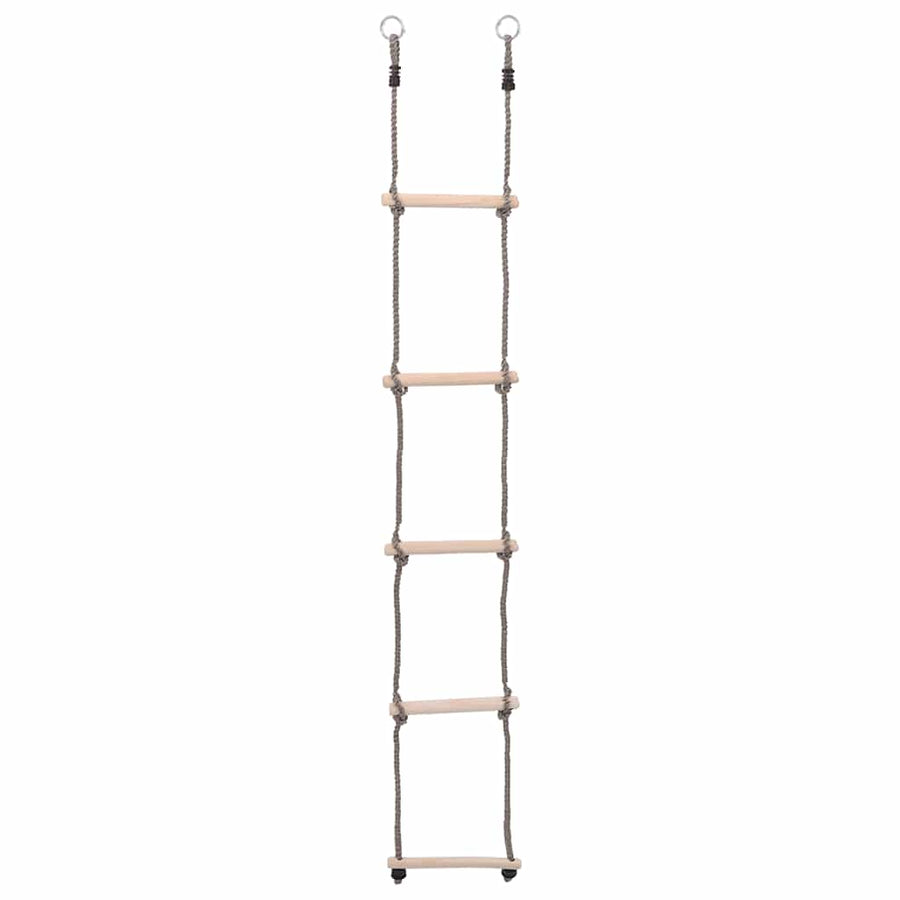 Ladder Met 5 Sporten 210 Cm Massief Grenenhout