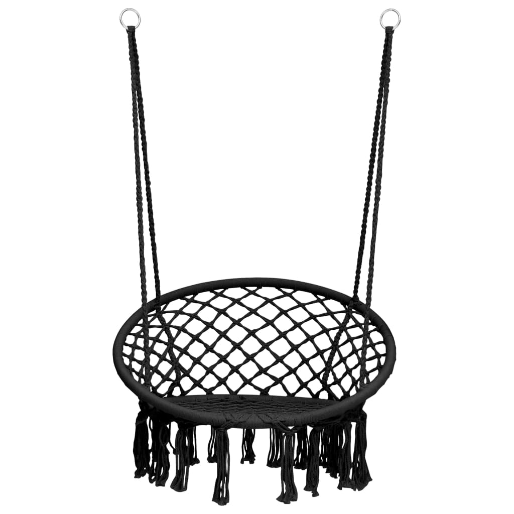 Hangstoel 80 Cm Kleurig Antraciet