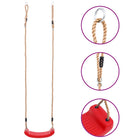 Kids' swing seat red