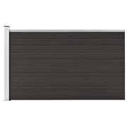 Schuttingpaneel 175x105 cm HKC zwart