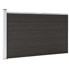 Schuttingpaneel 175x105 cm HKC zwart Zwart