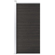 Schuttingpaneel 95x186 cm HKC grijs