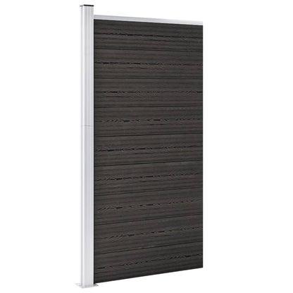 Schuttingpaneel 95x186 cm HKC grijs Grijs