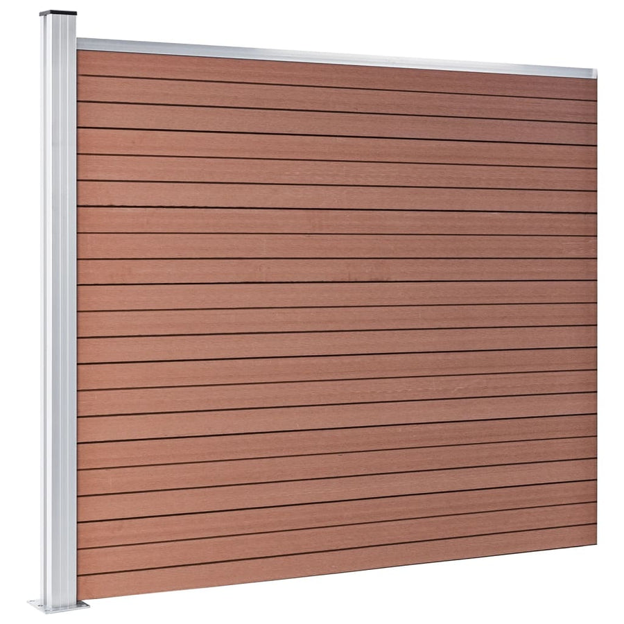 Schuttingpaneel 175x146 cm HKC bruin 175 x 146 cm Bruin
