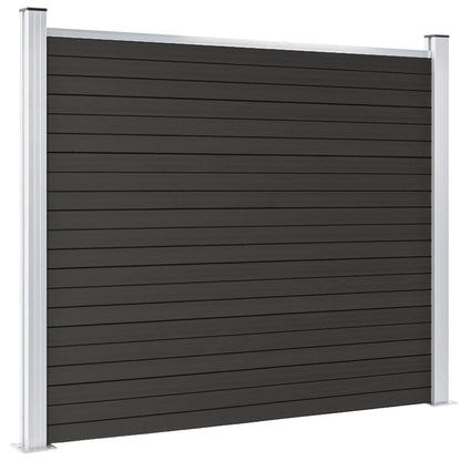 Schuttingpaneel 180x146 cm HKC grijs 180 x 146 cm Grijs