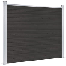 Schuttingpaneel 180x146 cm HKC zwart 180 x 146 cm Zwart