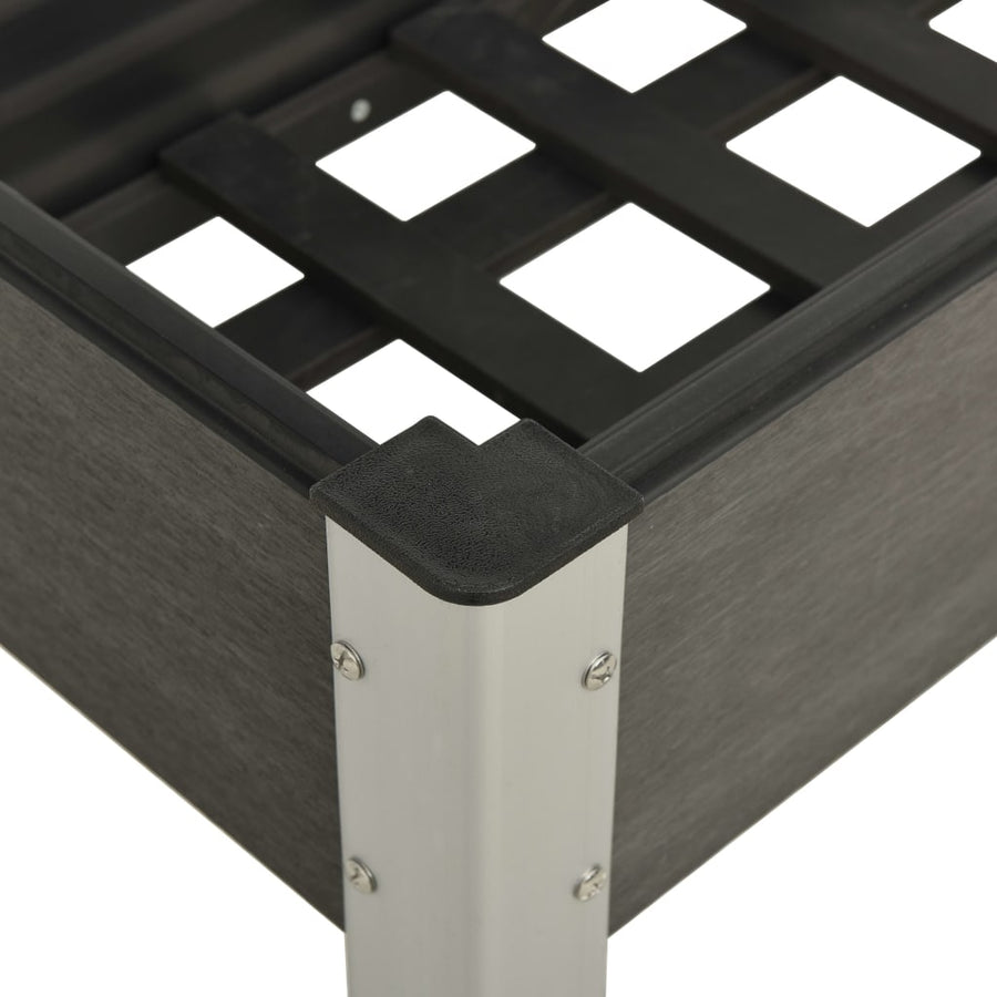 Plantenbak Verhoogd Hkc Grijs 75 x 40 x 75 cm