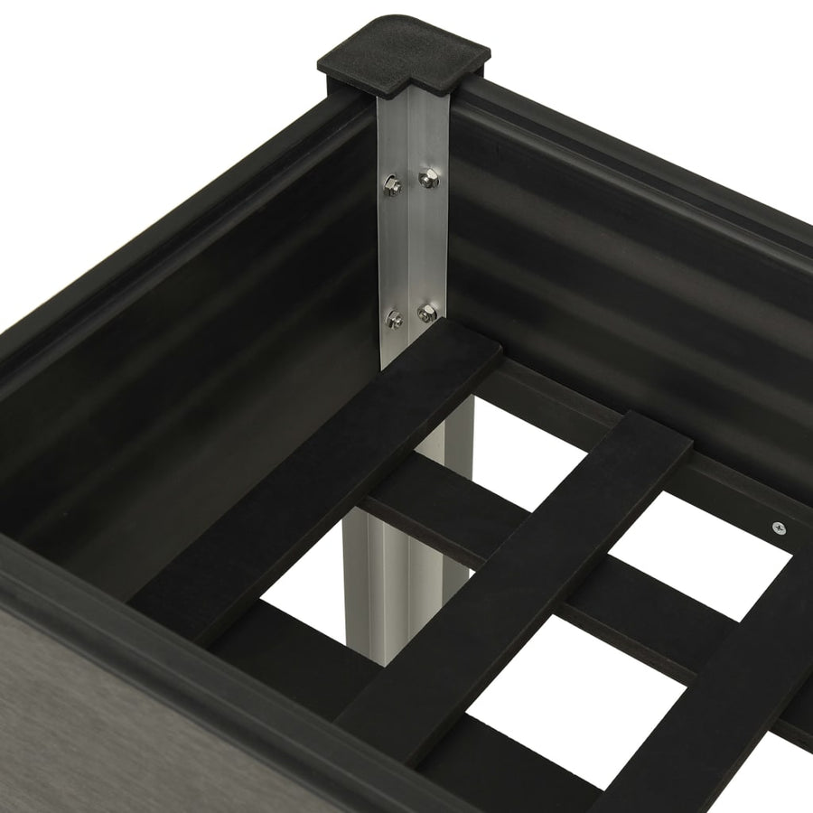Plantenbak Verhoogd Hkc Grijs 75 x 40 x 75 cm