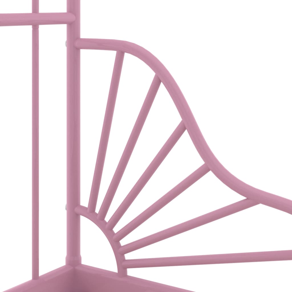 Bedframe Verlengbaar Metaal 80X130/200 Cm Roze