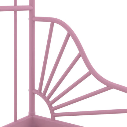 Bedframe Verlengbaar Metaal 80X130/200 Cm Roze