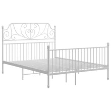 Bedframe Metaal 160 x 200 cm Wit