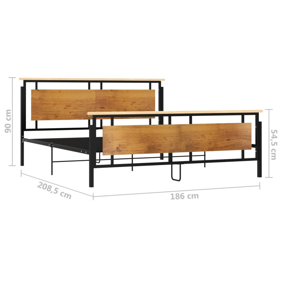 Bedframe Metaal 180 x 200 cm