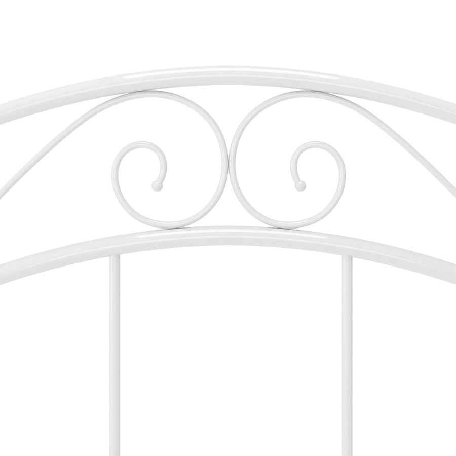 Bedframe Metaal 90 x 200 cm Wit