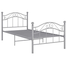 Bedframe Metaal 90 x 200 cm Grijs