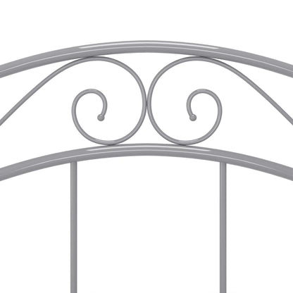 Bedframe Metaal 90 x 200 cm Grijs