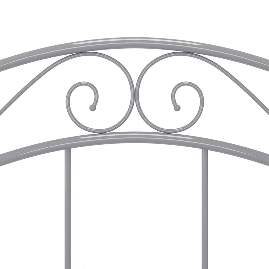 Bedframe Metaal 90 x 200 cm Grijs