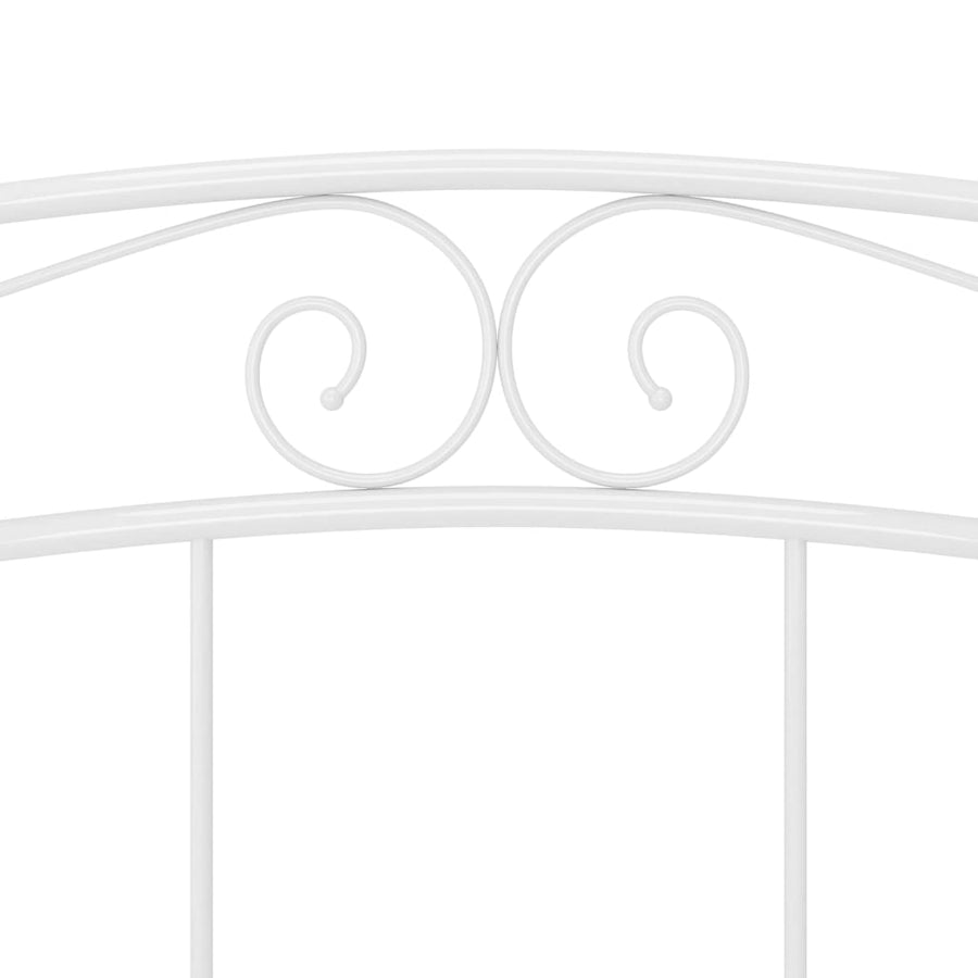 Bedframe Metaal 160 x 200 cm Wit