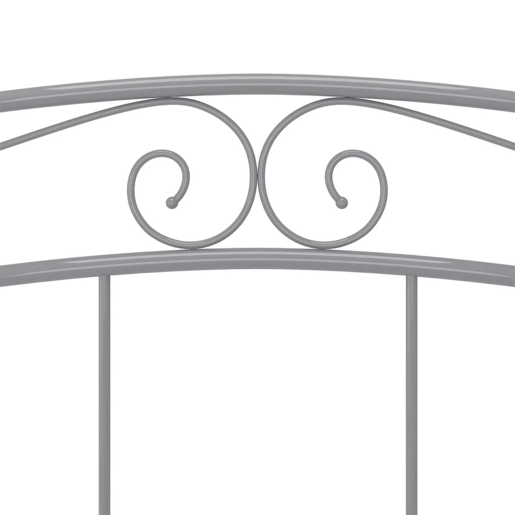Bedframe Metaal 160 x 200 cm Grijs