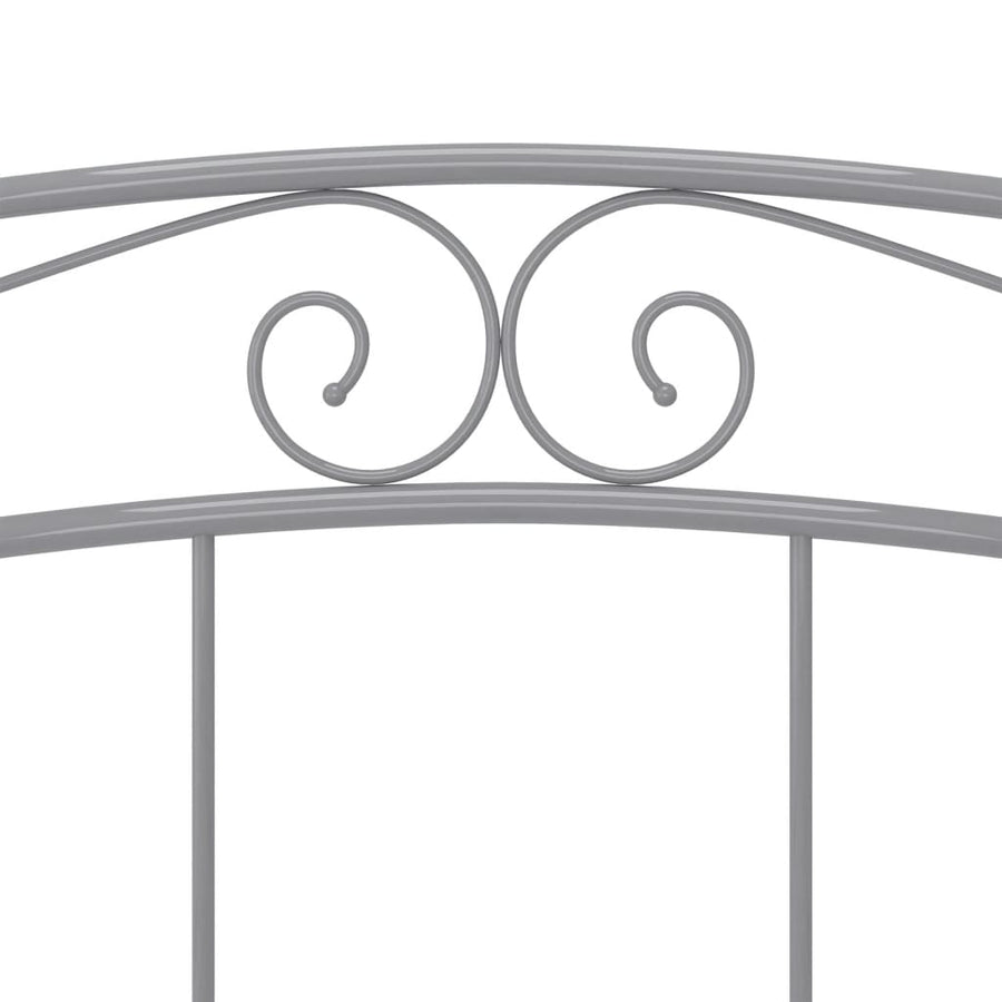 Bedframe Metaal 160 x 200 cm Grijs