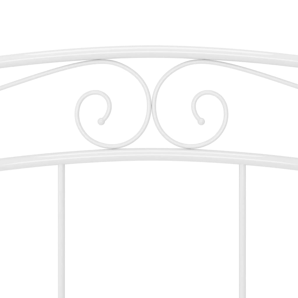 Bedframe Metaal 180 x 200 cm Wit