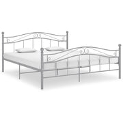 Bedframe metaal grijs 180x200 cm