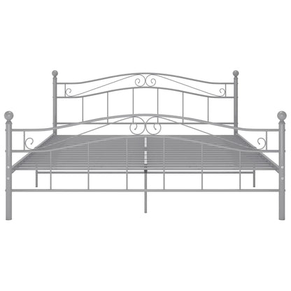 Bedframe Metaal 180 x 200 cm Grijs
