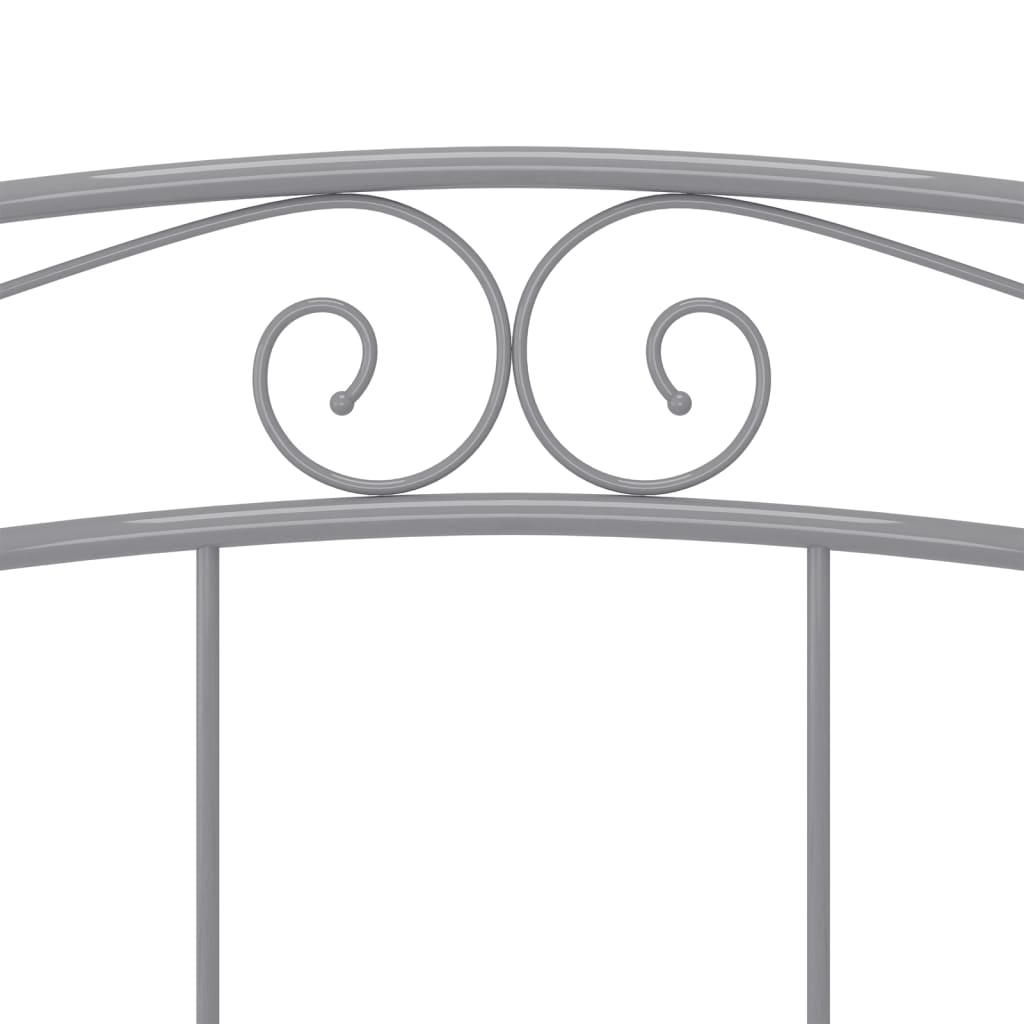 Bedframe Metaal 180 x 200 cm Grijs
