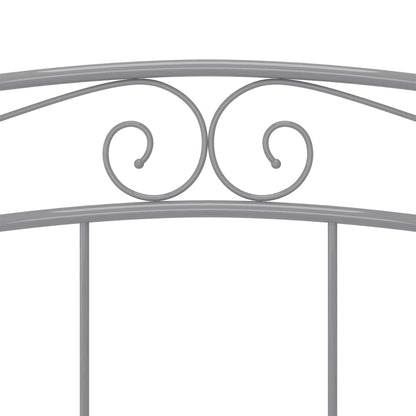 Bedframe Metaal 180 x 200 cm Grijs