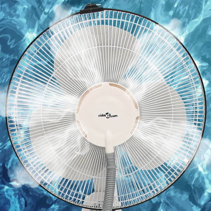 Mistventilator staand met 3 snelheden wit