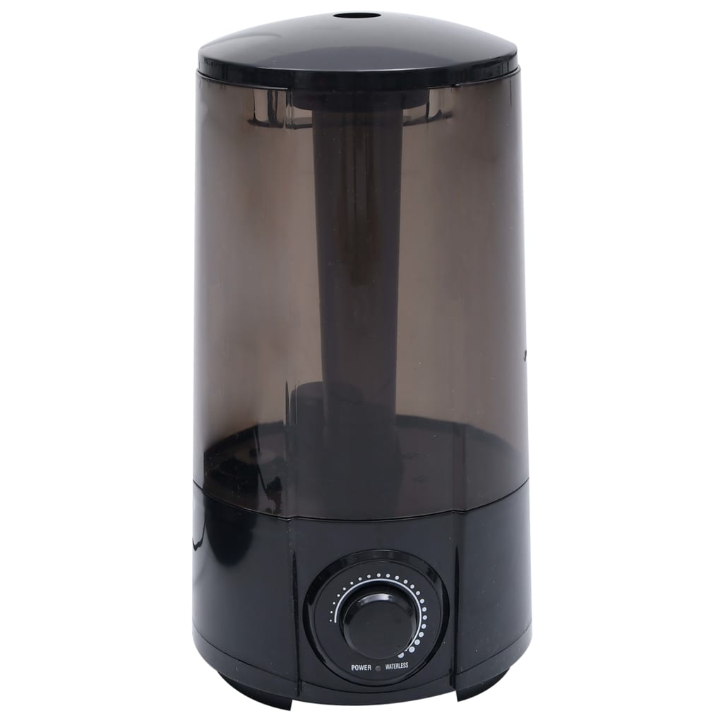 Mistventilator staand met 3 snelheden zwart