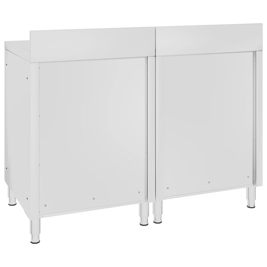 Werktafelkast Commercieel Roestvrij Staal 120 x 60 x 96 cm
