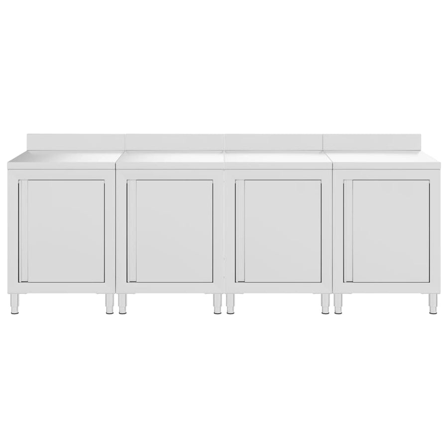 Werktafelkast Commercieel Roestvrij Staal 240 x 60 x 96 cm