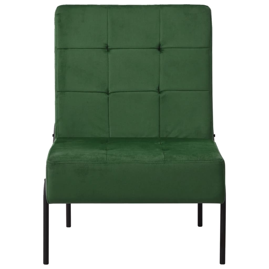 Relaxstoel 65X79X87 Cm Fluweel Donkergroen