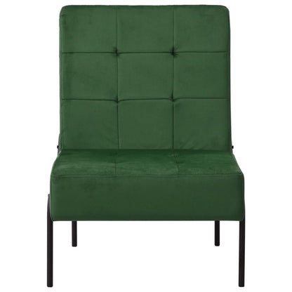 Relaxstoel 65X79X87 Cm Fluweel Donkergroen