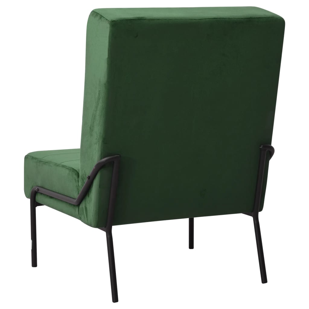 Relaxstoel 65X79X87 Cm Fluweel Donkergroen