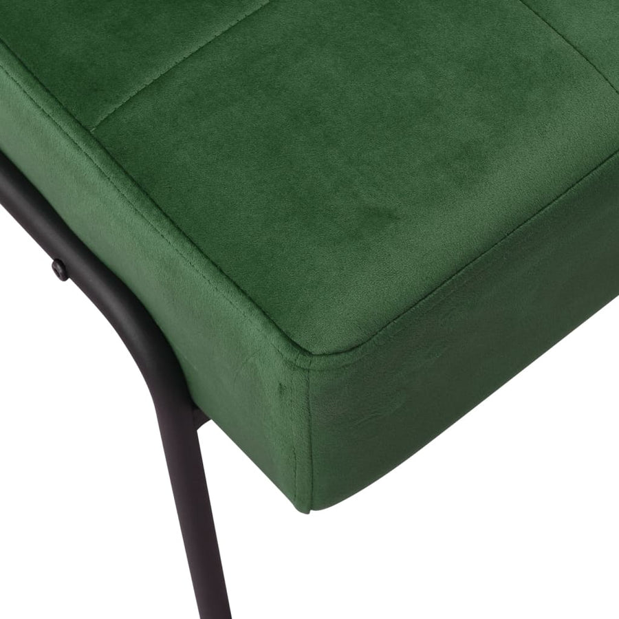 Relaxstoel 65X79X87 Cm Fluweel Donkergroen