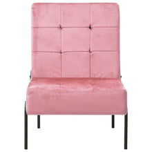 Relaxstoel 65X79X87 Cm Fluweel Roze