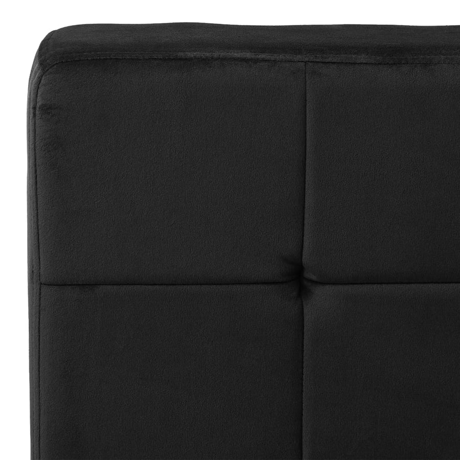 Relaxstoel 65X79X87 Cm Fluweel Zwart