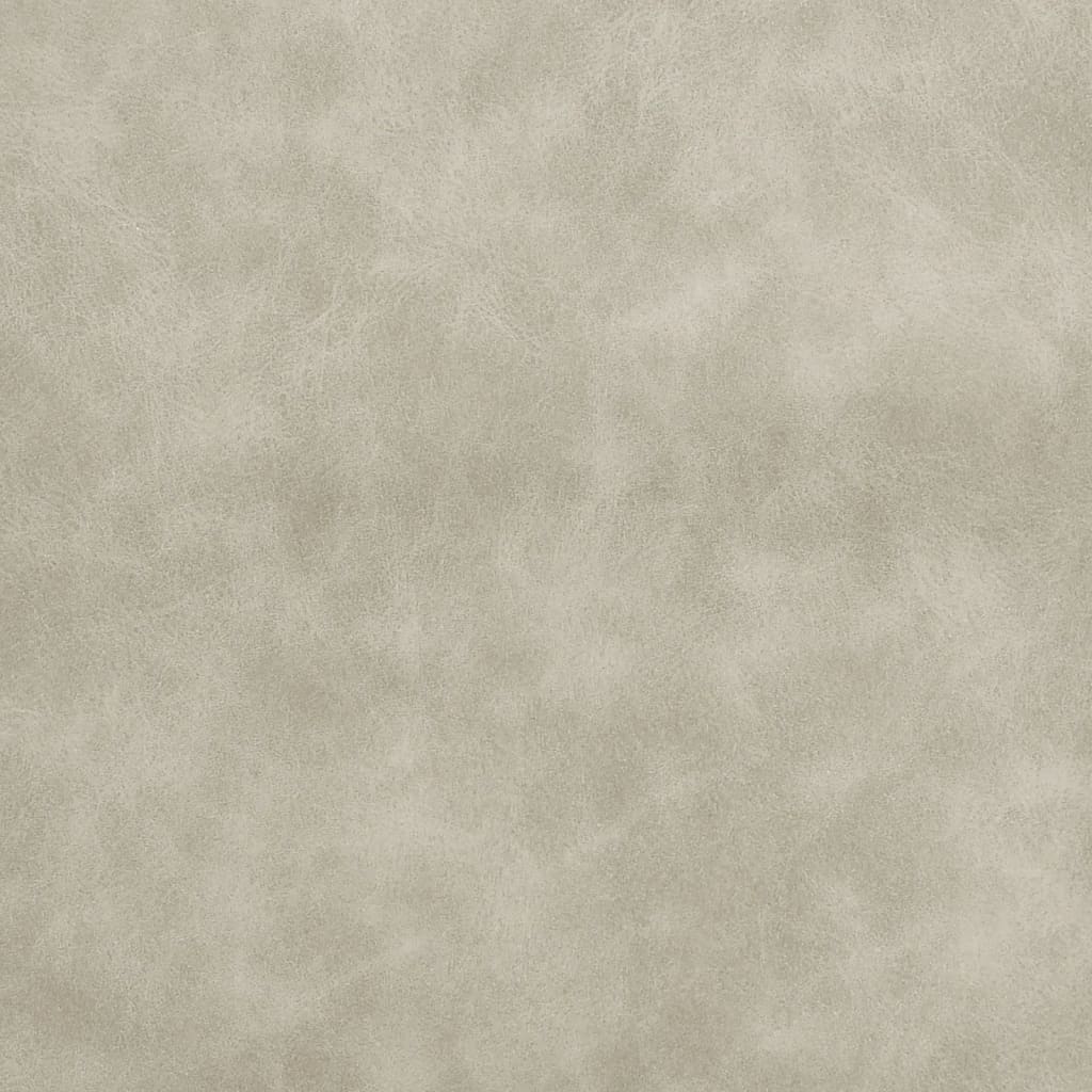 Stoel kunstleer lichtgrijs