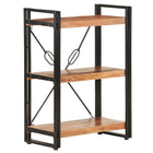 Boekenkast 60x30x80 cm massief acaciahout