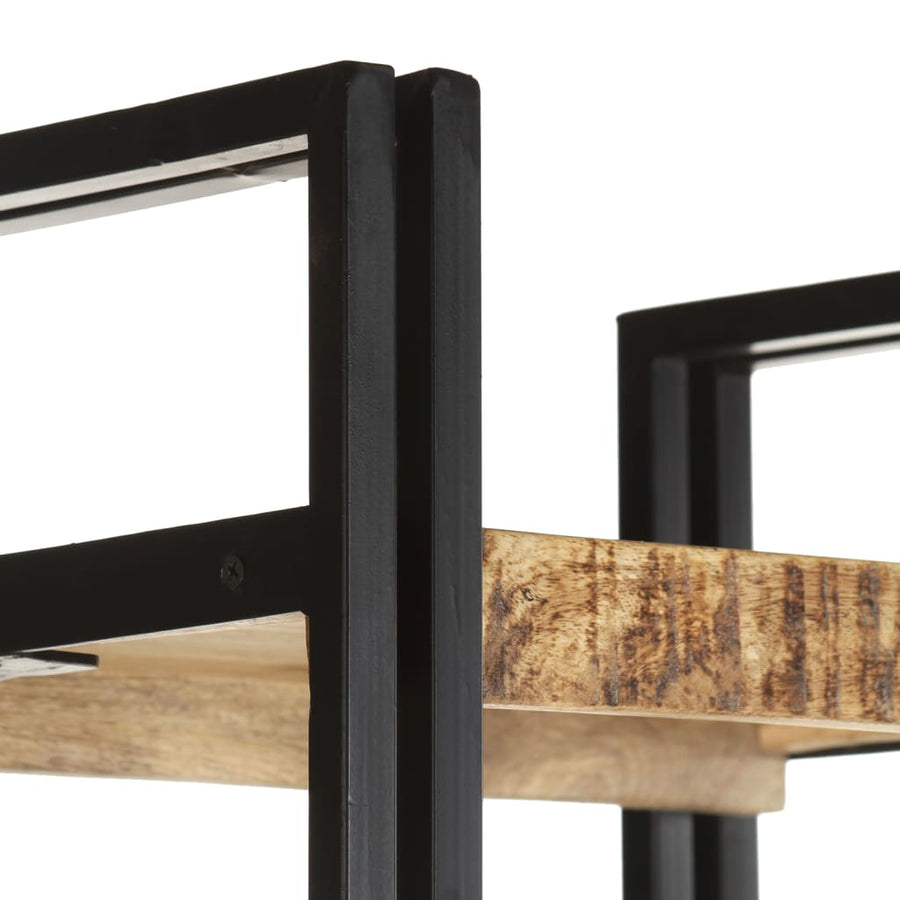 Boekenkast Met 5 Schappen Bruin 40 x 30 x 180 cm massief mangohout