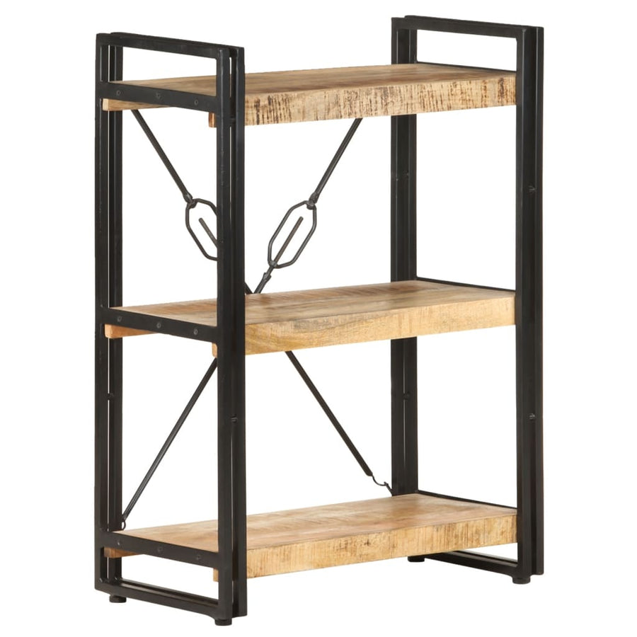 Boekenkast Met 3 Schappen Bruin 60 x 30 x 80 cm massief mangohout