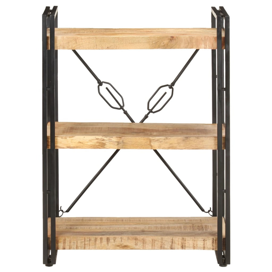 Boekenkast Met 3 Schappen Bruin 60 x 30 x 80 cm massief mangohout