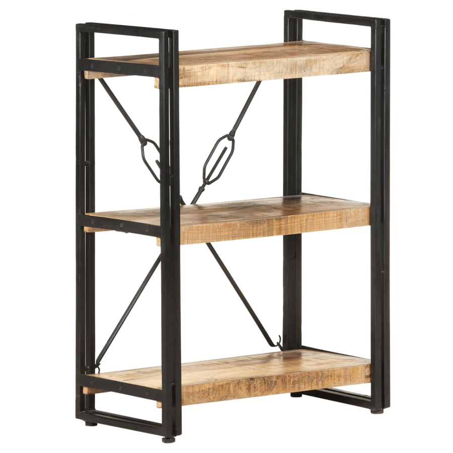 Boekenkast Met 3 Schappen Bruin 60 x 30 x 80 cm massief mangohout
