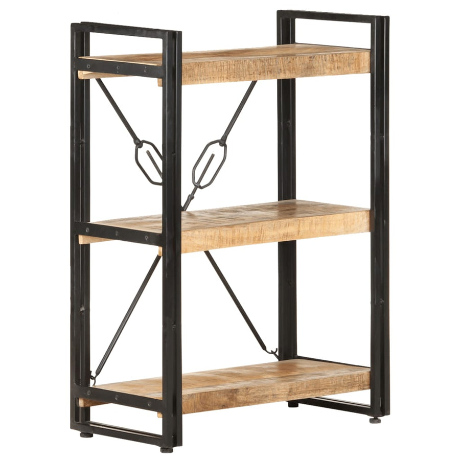 Boekenkast Met 3 Schappen Bruin 60 x 30 x 80 cm massief mangohout