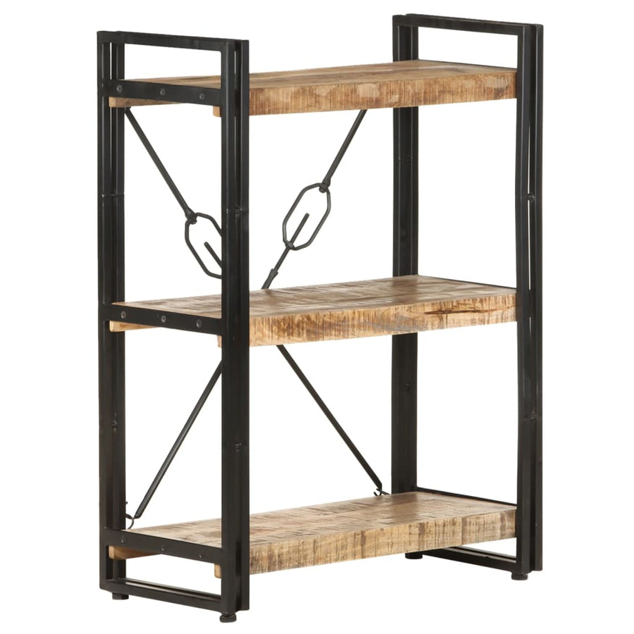 Boekenkast Met 3 Schappen Bruin 60 x 30 x 80 cm massief mangohout
