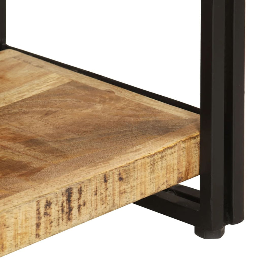 Boekenkast Met 3 Schappen Bruin 140 x 30 x 80 cm massief mangohout
