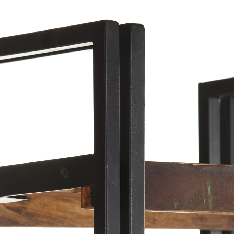 Boekenkast Met 5 Schappen Bruin 40 x 30 x 180 cm massief gerecycled hout