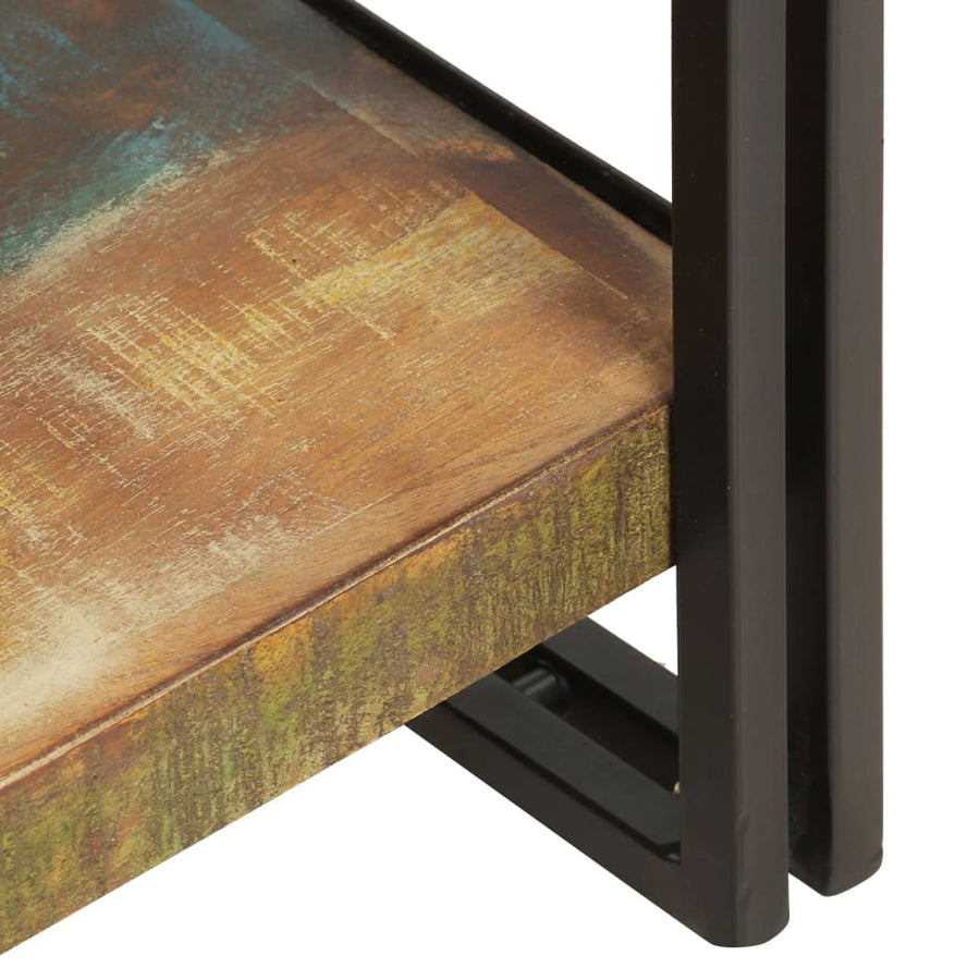 Boekenkast Met 5 Schappen Bruin 40 x 30 x 180 cm massief gerecycled hout